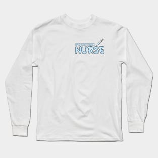 Pediatric Nurse Blue Long Sleeve T-Shirt